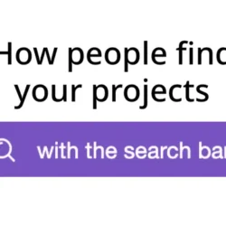 Play How People Find Your Projects With The Search Bar